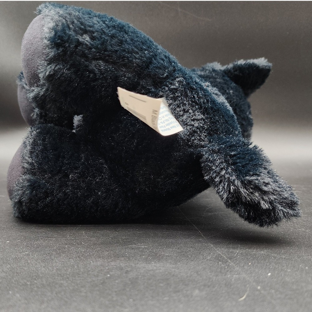 Walmart Medium Black Schnauzer Puppy Dog Plush Stuffed Animal Realistic Toy - Picture 6 of 12